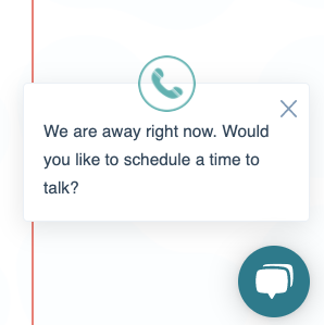 CMO chat widget unclicked