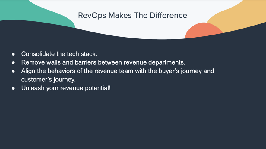RevOps makes the difference