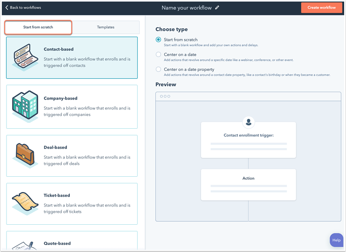 workflow-builder-from-scratch-tab_hubspot customer relationship management